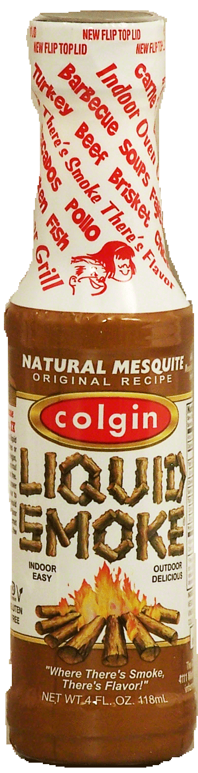 Colgin Liquid Smoke natural mesquite original recipe flavoring Full-Size Picture